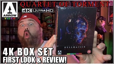 Hellraiser Quartet Of Torment 4K UHD Box Set @Arrow_Video FIRST LOOK! | deadpit.com