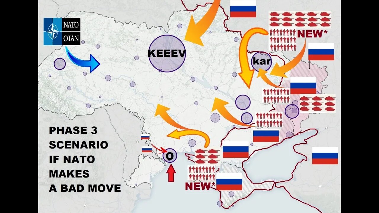 Will Russia UNLEASH HELL in Phase 3? YES (IF Ukraine fires into Russia or if NATO makes a bad move)