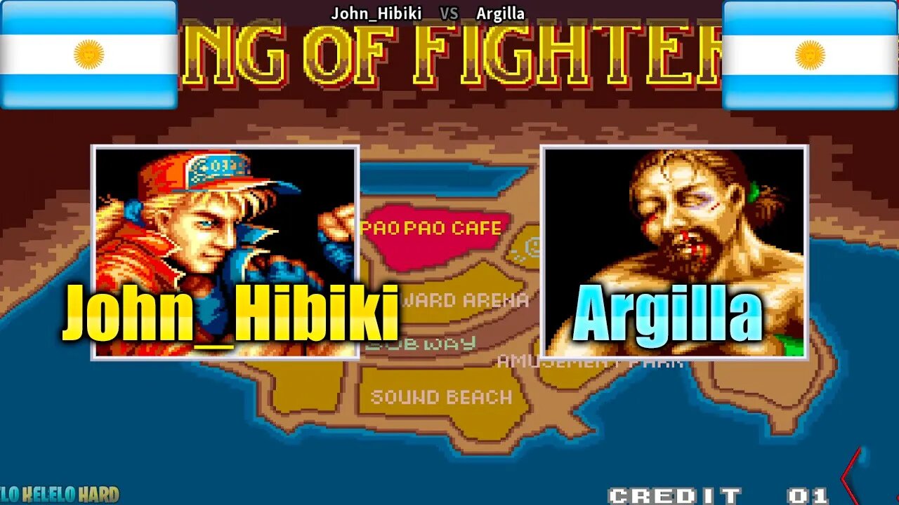 Fatal Fury (John_Hibiki Vs. Argilla) [Argentina Vs. Argentina]