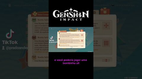 Bomberman do Genshin foi irado! #genshinimpact #mihoyo #bomberman