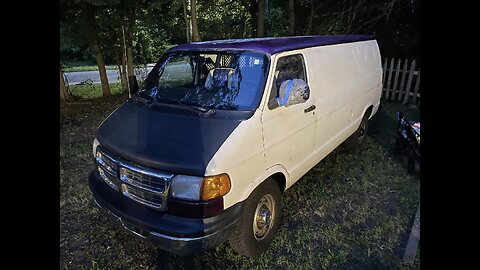 Cleaning Van In Fast Motion