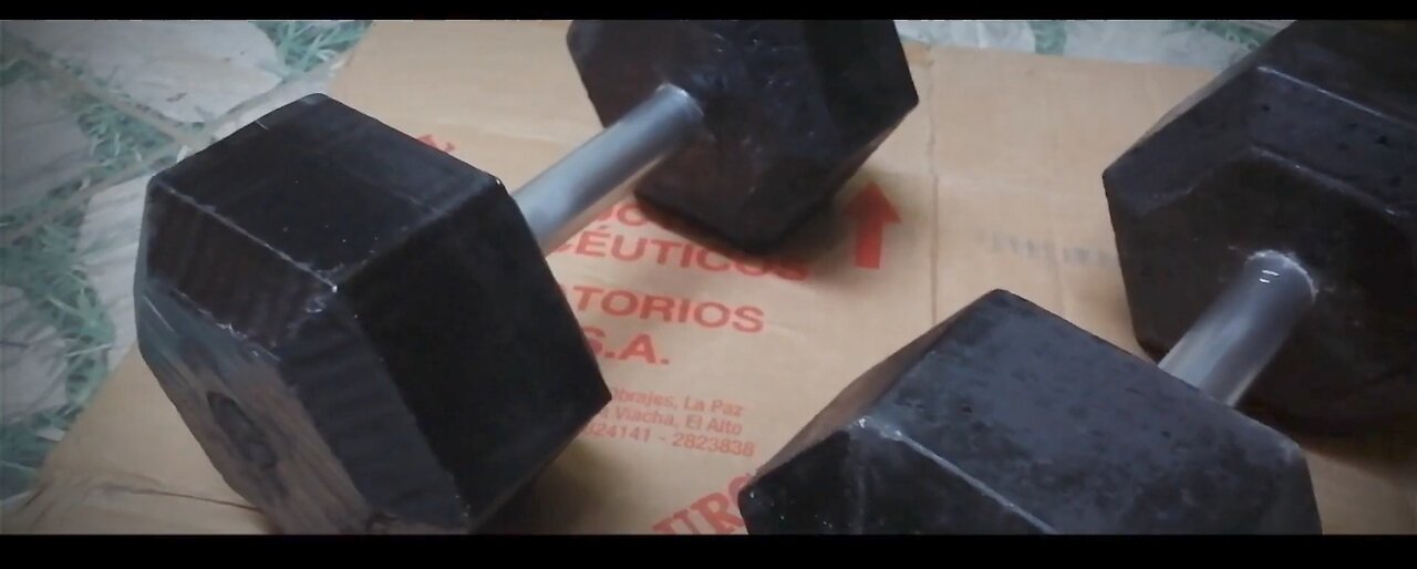 STEP BY STEP to MAKE your HEXAGONAL Dumbbells with CARDBOARD MOLDS" Marcio Fitness.