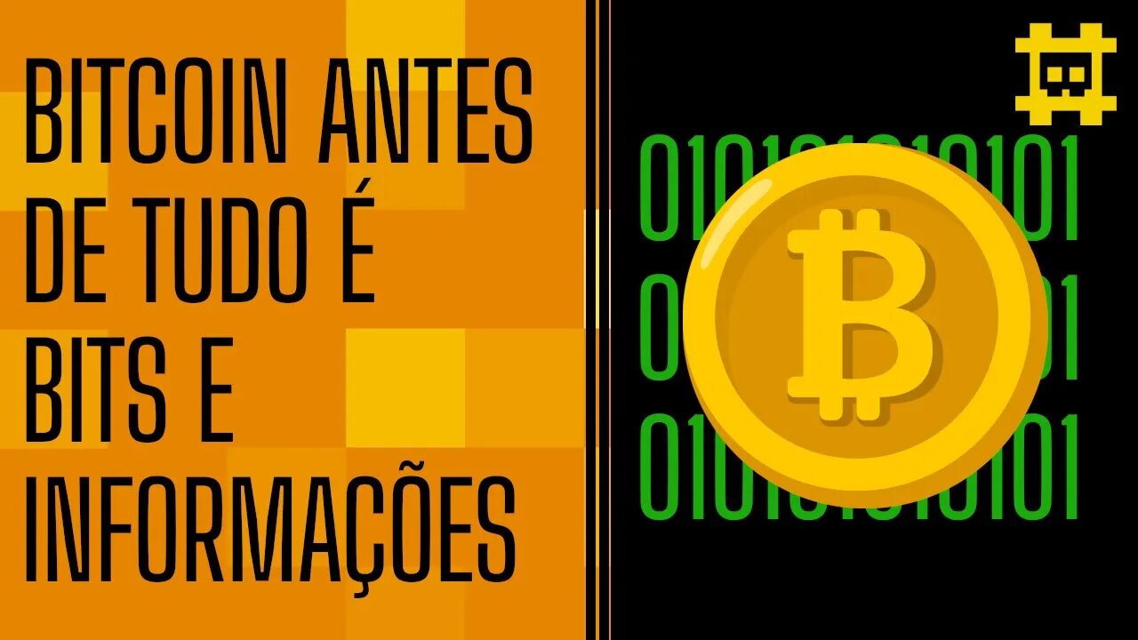 Bitcoin não é dinheiro, e sim bits e informações - [CORTE]