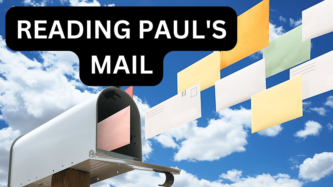 Reading Paul's Mail