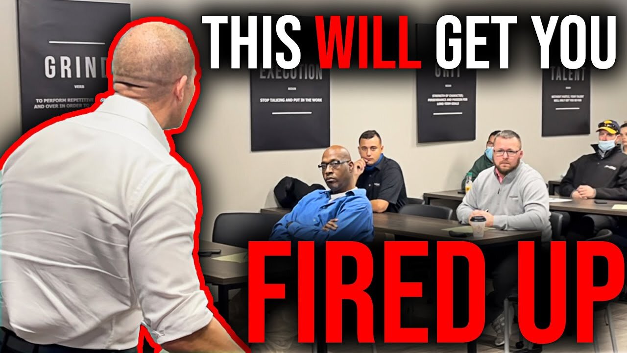 Fired Up for Success | Andy Elliott's Motivational Sales Speech