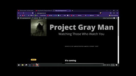 ProjectGrayMan.net is now live