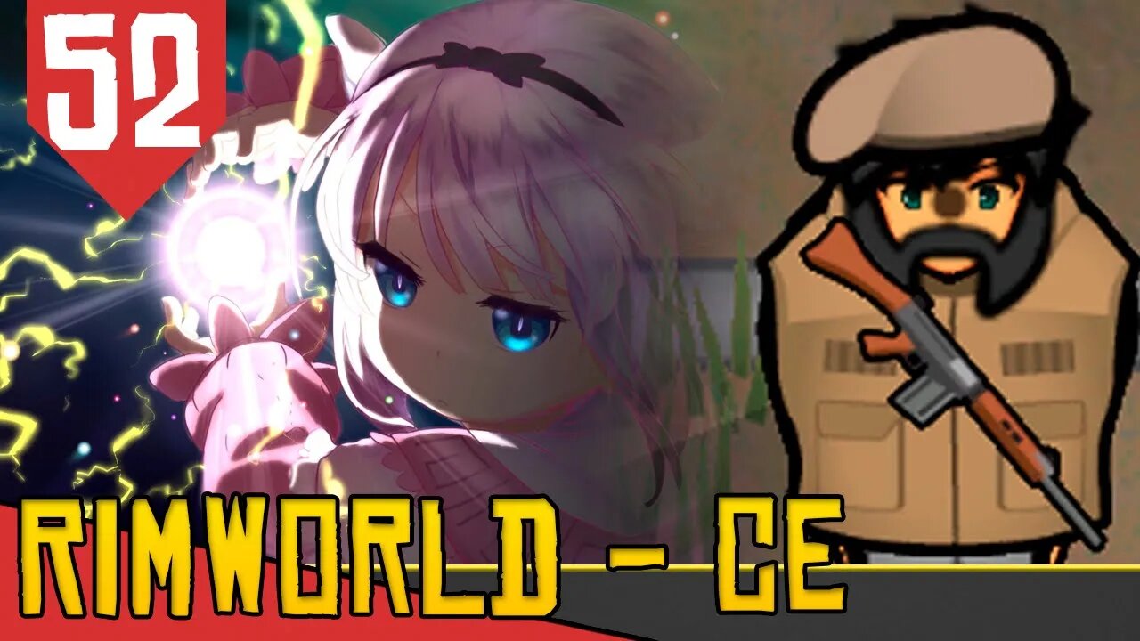 Resgatando a LOLI DRAGÂO - Rimworld Combat Extended #52 [Série Gameplay PT-BR]