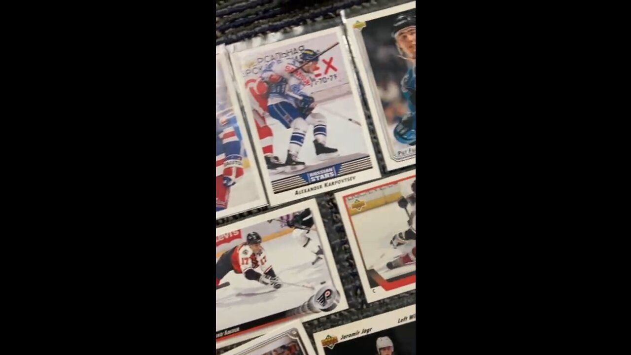 Hockey cards