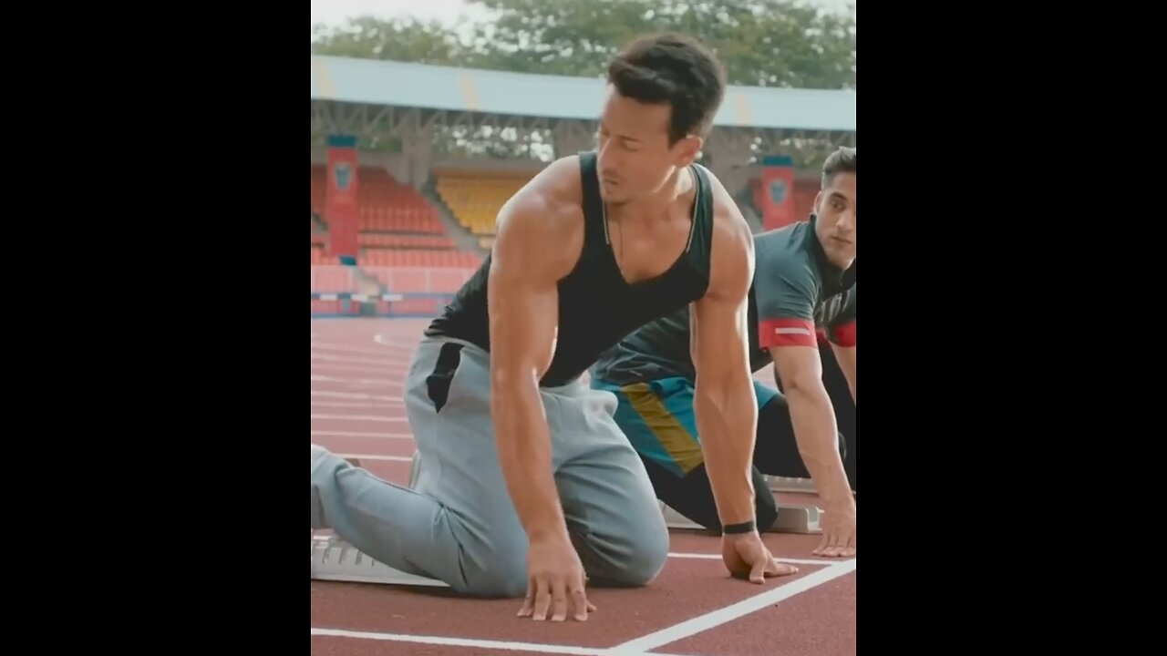 Tiger Shroff Running Attitude Status 🔥