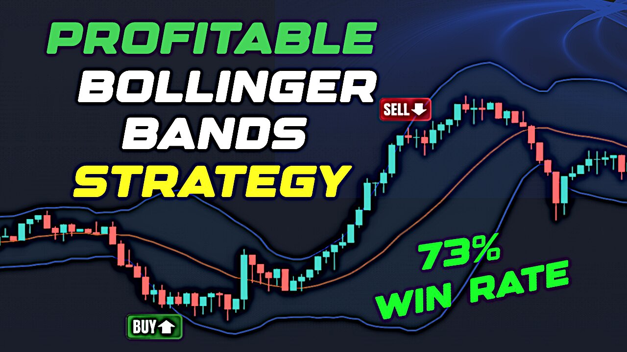 PROFITABLE Bollinger Band Trading Strategy 73% WIN RATE