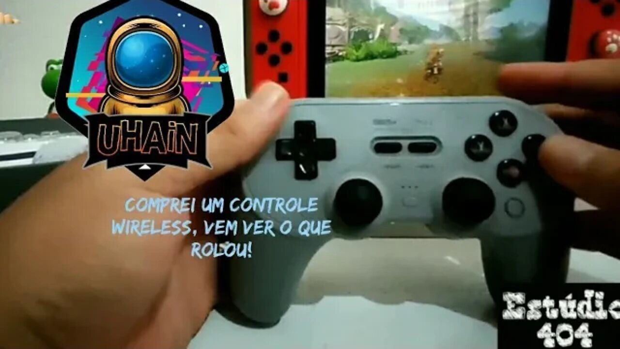 Unboxing seguido de review, comprei um controle 8bitDo pro2, presta ? vem conferir!