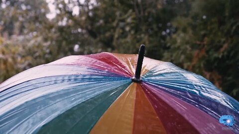 eYe KWU - Rainbow Umbrella Rain (Soothing Relaxing Meditation & Yoga Healing Spirit Soul)