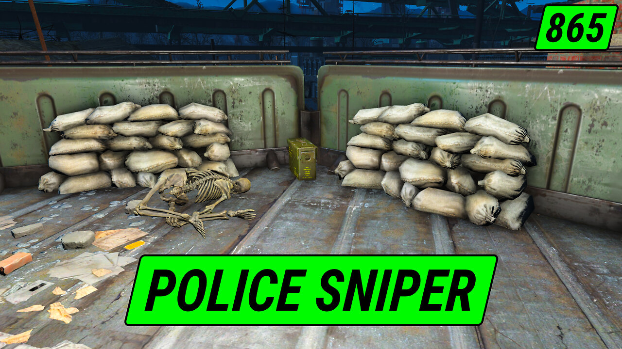 Boston Police Sniper | Fallout 4 Unmarked | Ep. 865