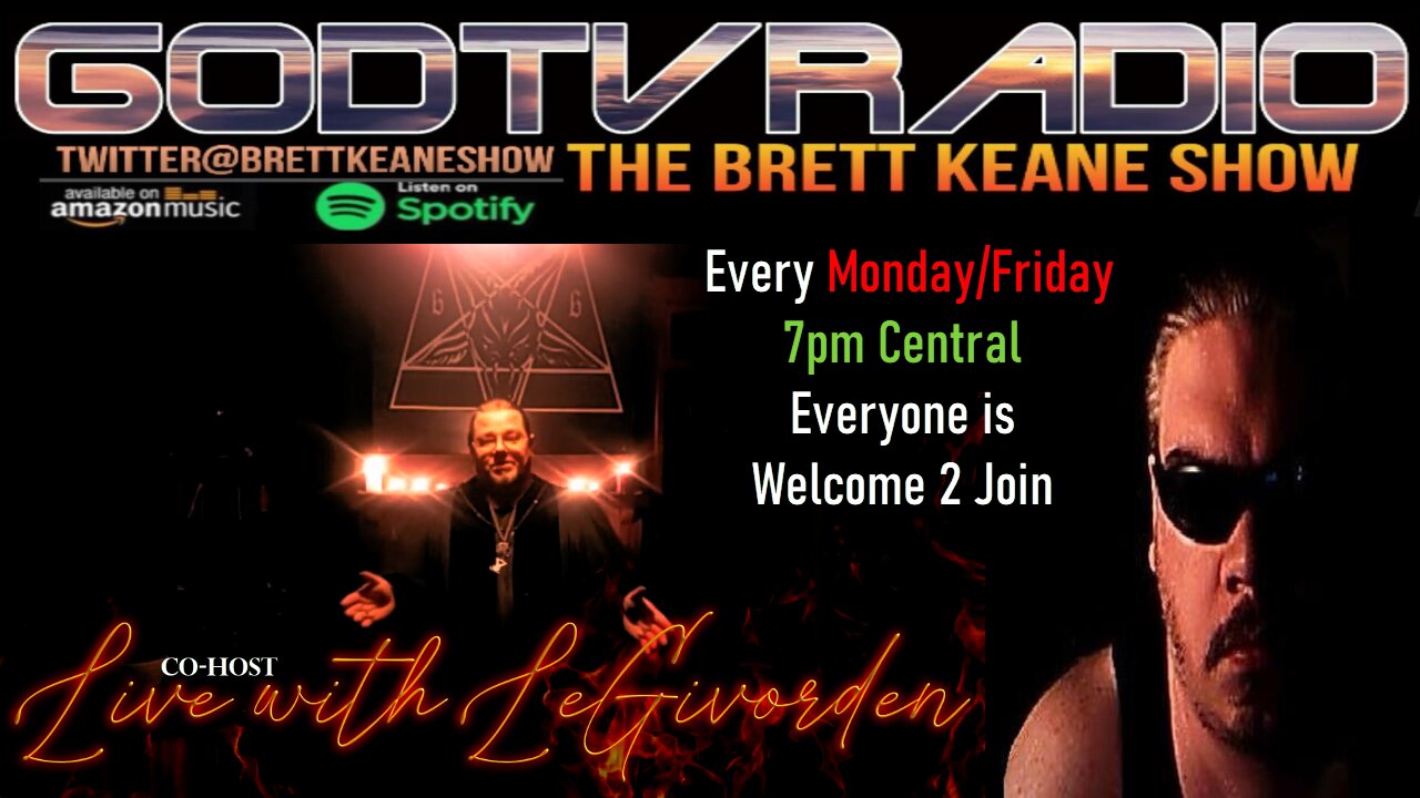 Brett Keane Show /w @Lucifer-LeGivorden | Everyone Welcome | Link in Description