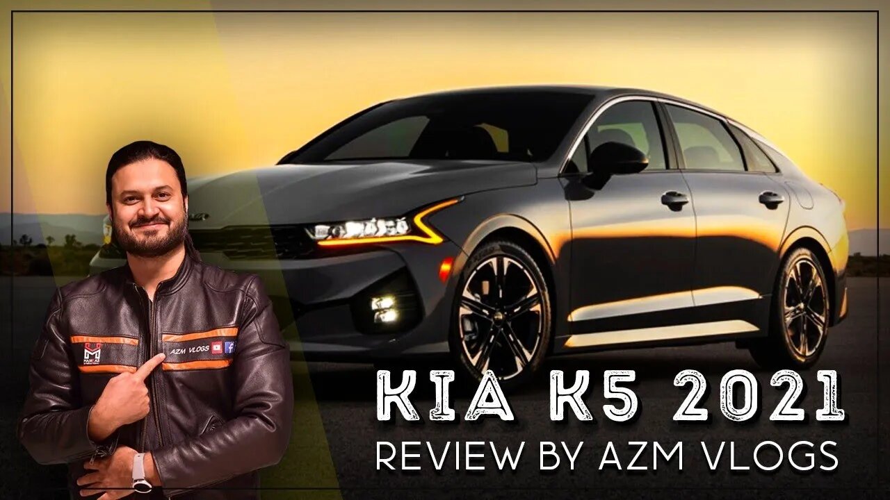 KIA K5 (2021) Detailed Review | AZM Vlogs | Qatar | Car Reviews | New Cool Sedan