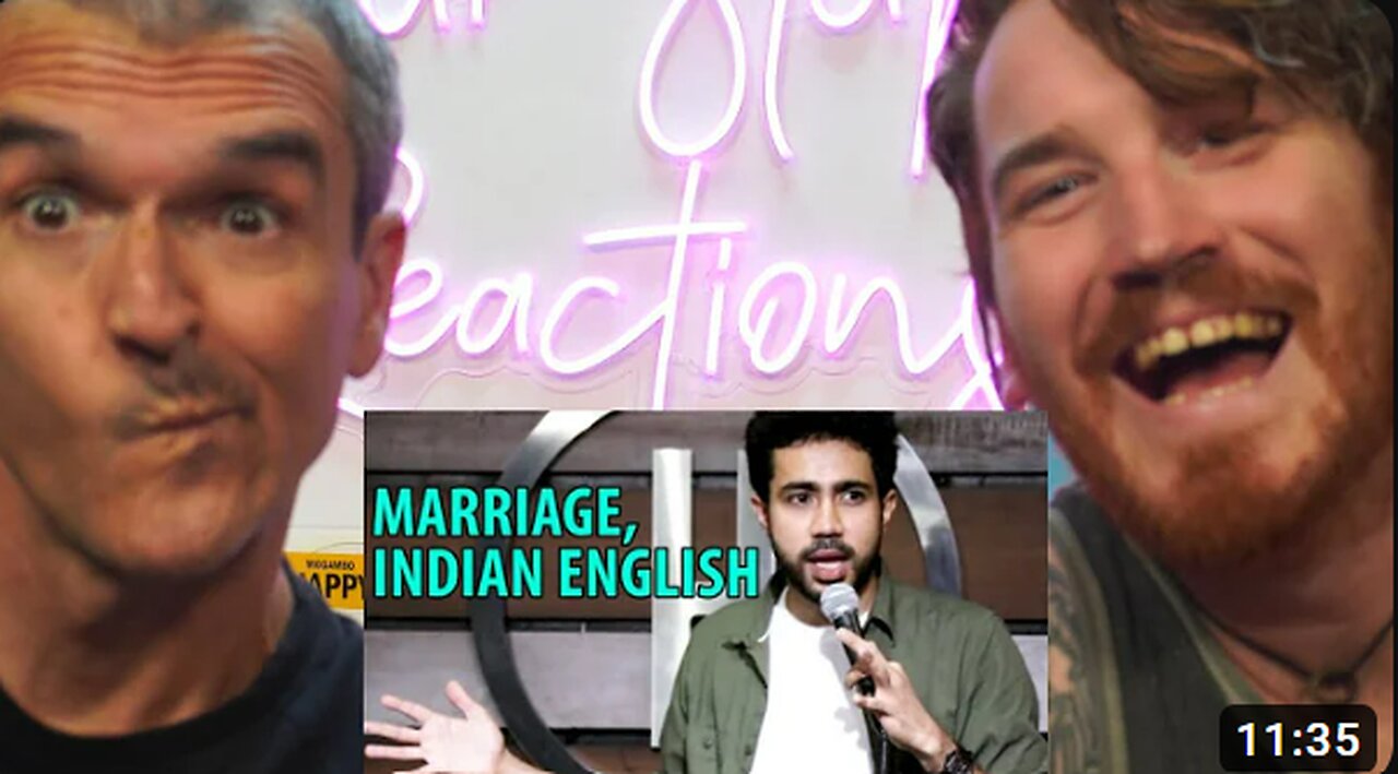 Abhishek Upmanyu - Marriage & Indian English Stand Up Comedy REACTION!!