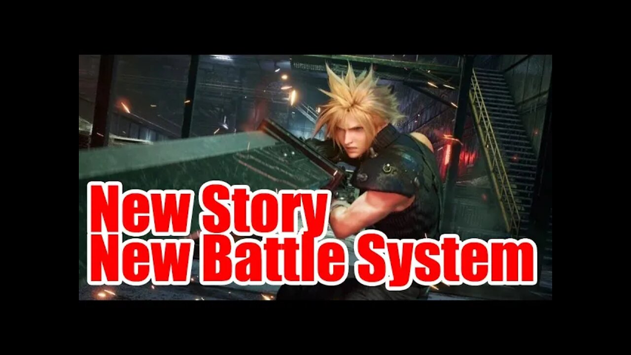 Final Fantasy 7 Remake Part 2 Story And Battle System Change #FF7R #finalfantasy