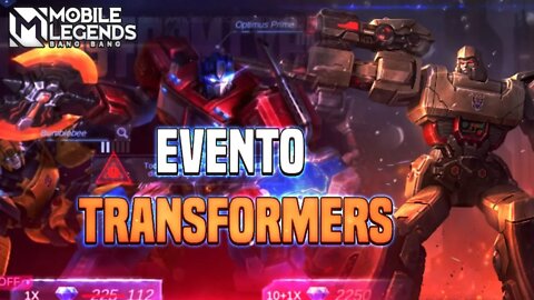 QUANTO CUSTA AS SKINS TRANFORMERS E COMO FUNCIONA O EVENTO GRÁTIS | MLBB