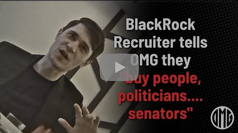 BlackRock Recruiter Who Decides Peoples Fate Says War is Good for Business Undercover Footage