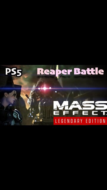 Thresher Maw vs Reaper #shorts Mass Effect 3 Legendary Edition