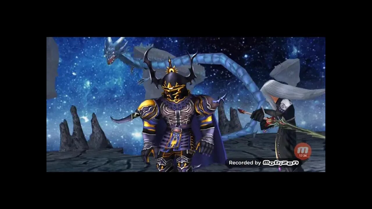 Golbez and his new Dragon "Sapphire Scales" takes on "Black Wings Brings Death" hardmode / FF:DOO