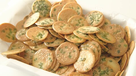 Perfect Baked Cookies made from scratch with scallion!