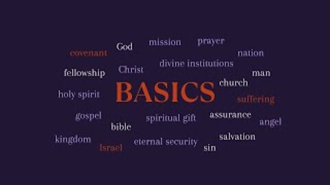 Basics 21: Salvation continued...Last one on Can I lose my salvation? What about this verse?