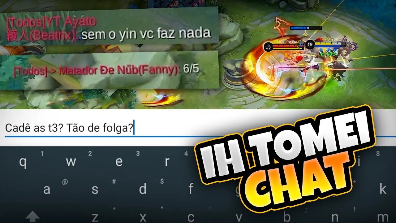 JÁ FALEI, O JOGO NÃO É SÓ PEGAR KILL | MOBILE LEGENDS