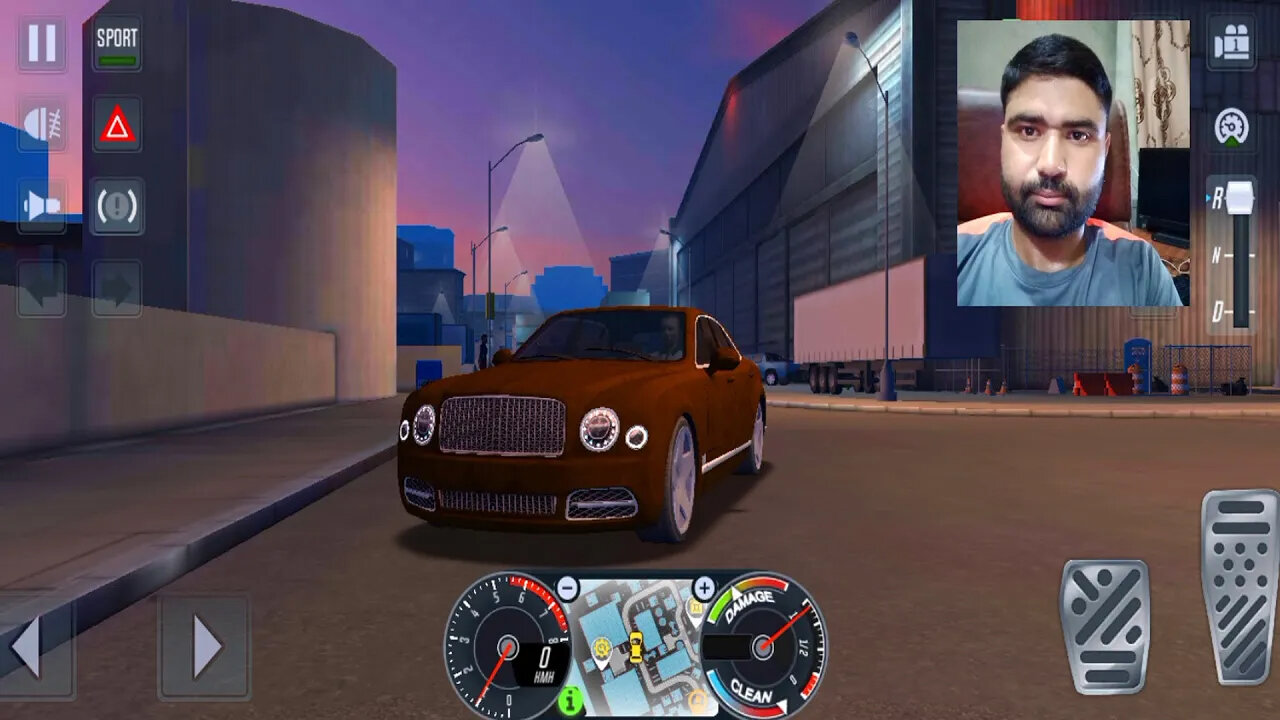 Luxury Sedan Bentley Test Drive In New York - Taxi Sim 2022 Evolution - VIP Uber Driver