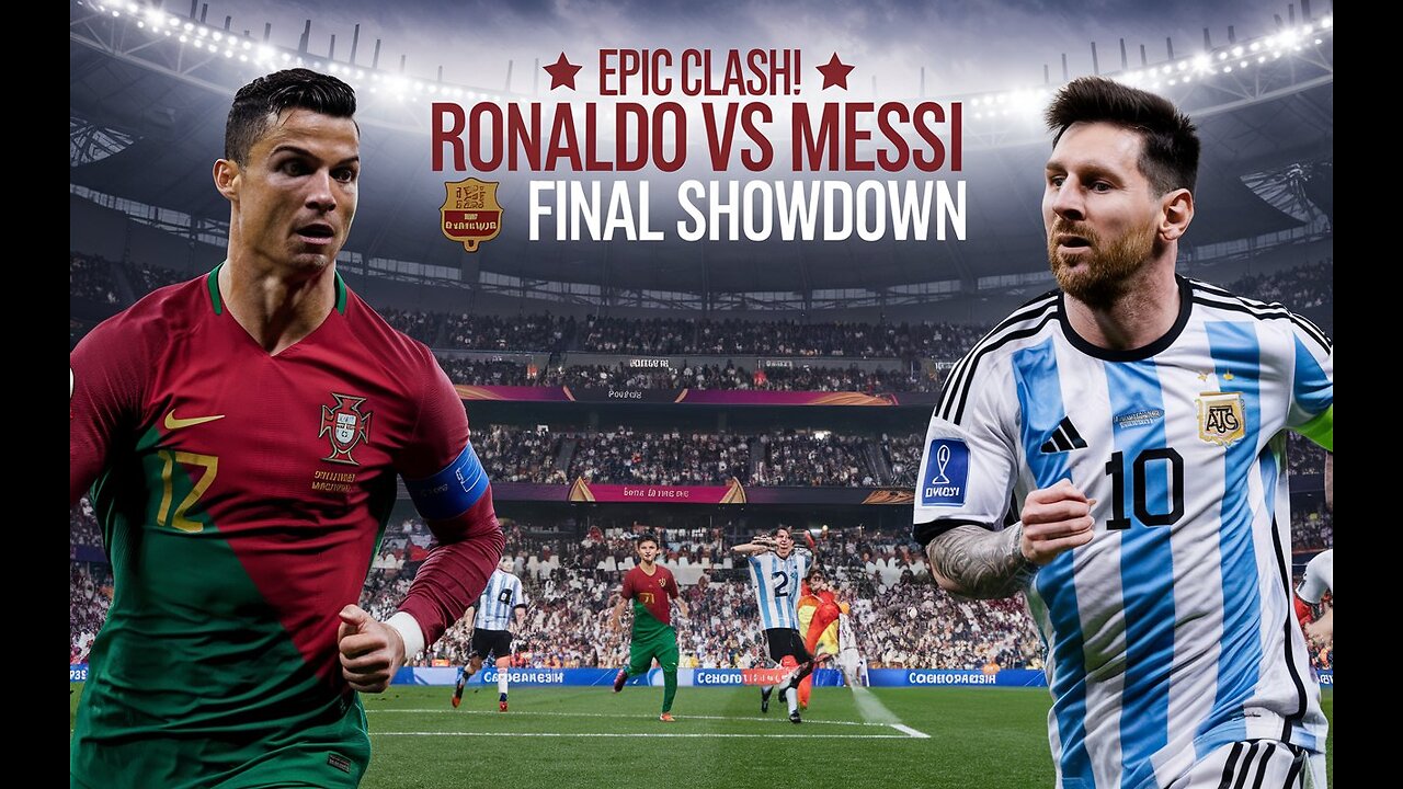 LIVE: Portugal vs Argentina - Epic Clash! Ronaldo vs Messi Final Showdown