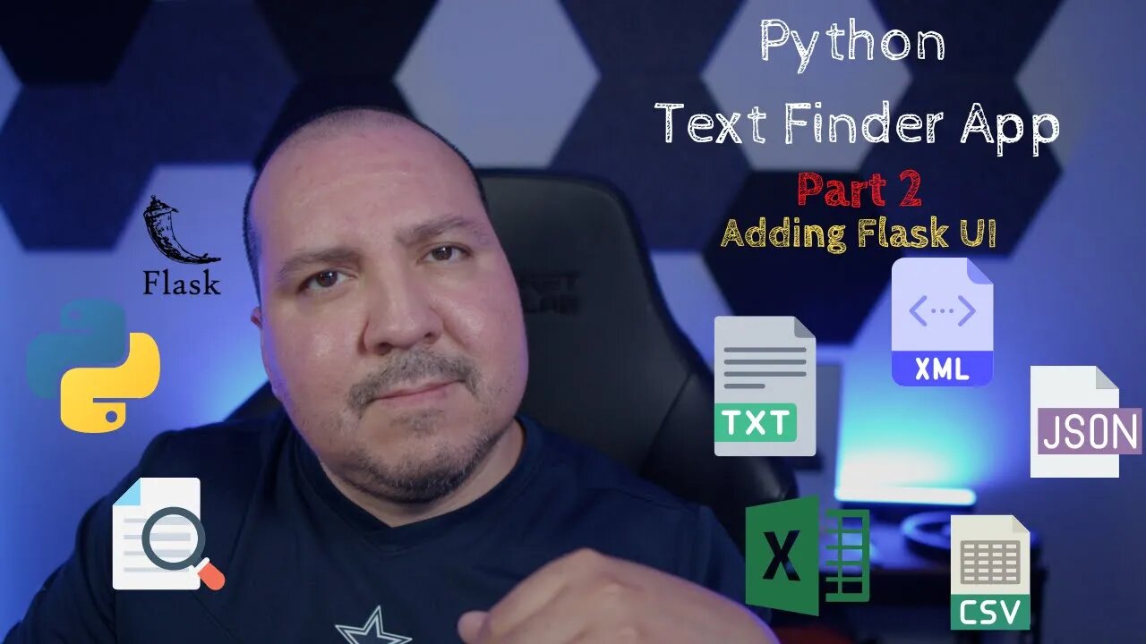 Python Text Finder App - Part 2 - Adding UI