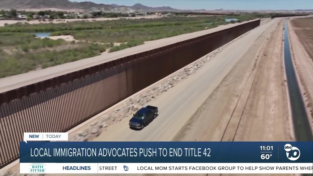 Local immigration advocates push to end Title 42