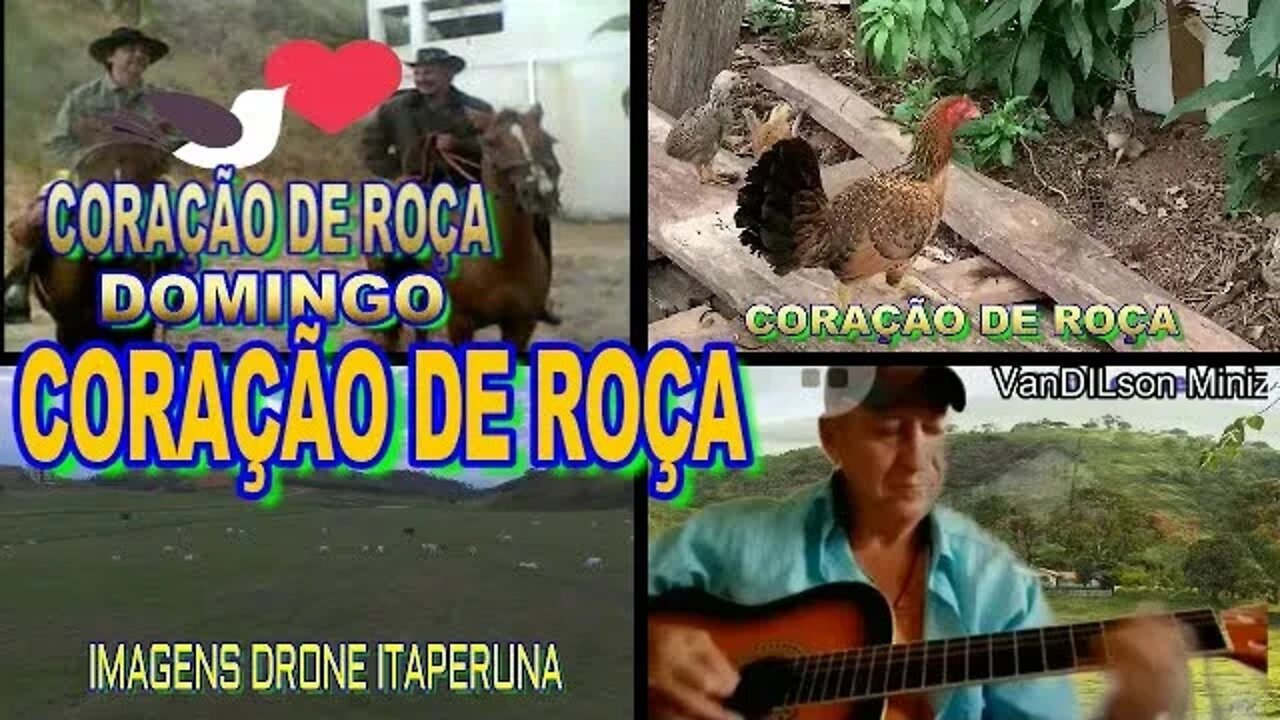 CORAÇÃO DE ROÇA COM: DIL DO VIOLÃO E IMAGENS DE DRONE ITAPERUNA