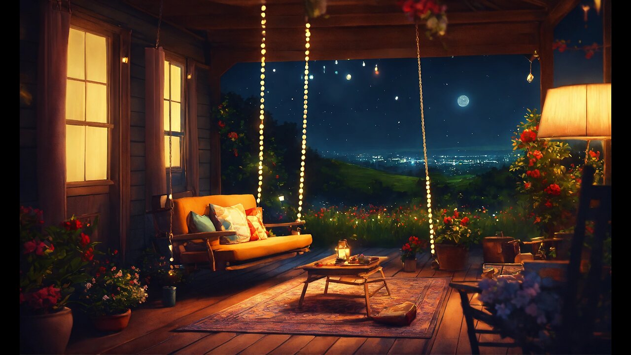 Relaxing Sleep Music and Night Nature Sounds: Soft Crickets, Beautiful Piano, Deep Sleep Music 🌙