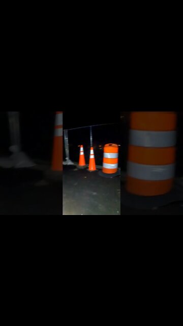 who leaves a fence here like this, honestly?