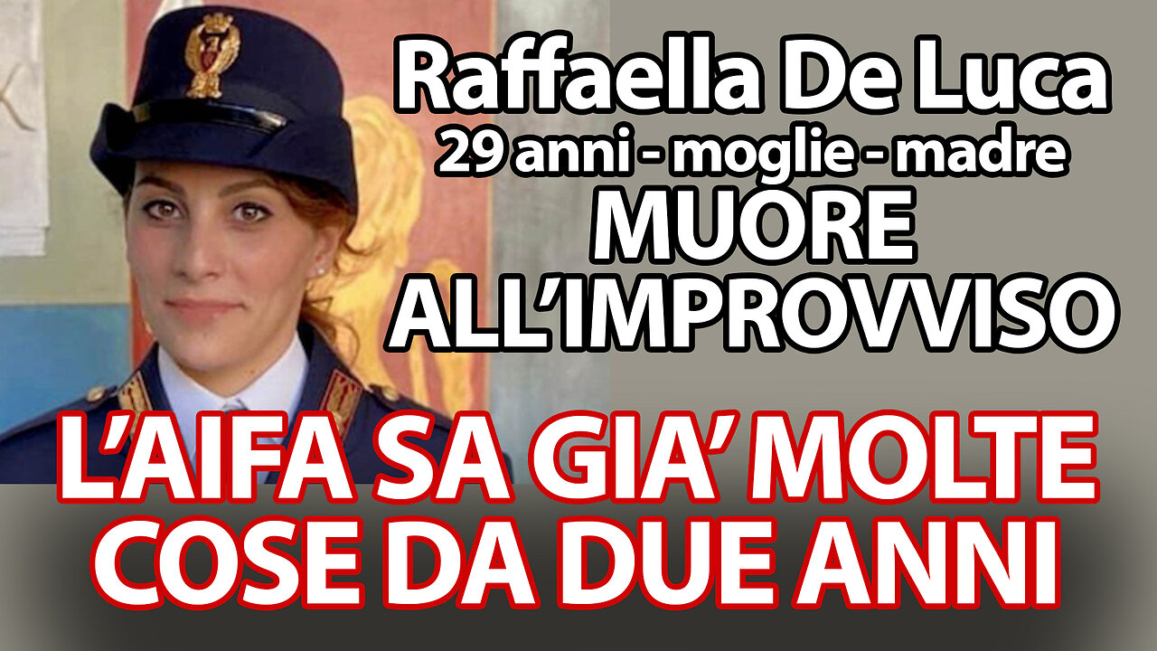 [INTERVENTO live] MORIRE A 29 ANNI… NON ESISTE !!!