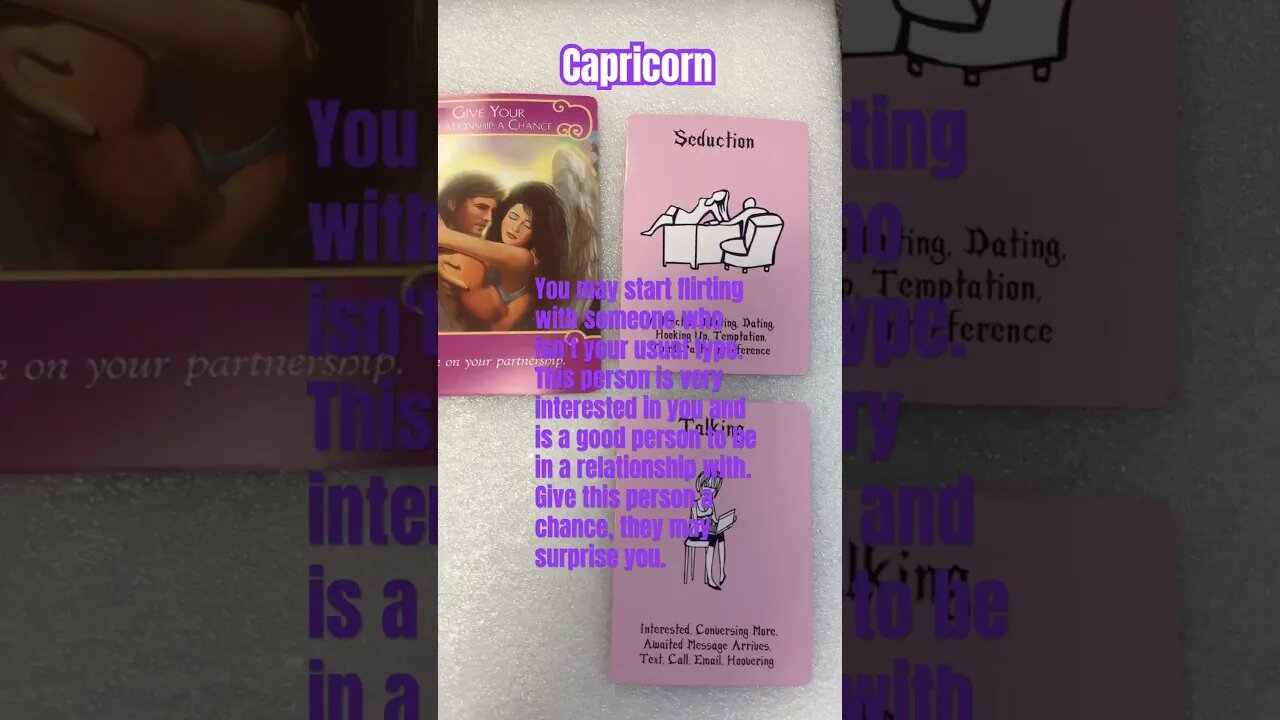 Capricorn Love Oracle#capricorn tarot #capricorn october 2023