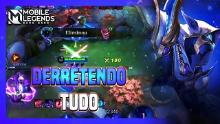 ESSE ASSASSINO DERRETE OS TANKS DO META | MLBB