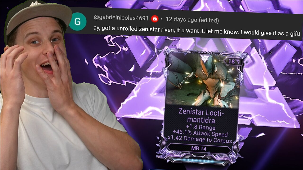 I Got a Zenistar Riven!!! - Warframe Stream