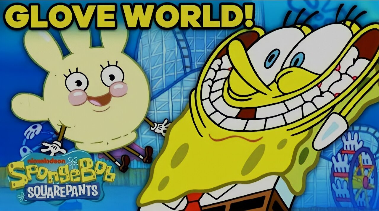 Every Ride at GLOVE WORLD! 🧤🎢 Cartoon SpongeBob, SpongeBob SquarePants Official