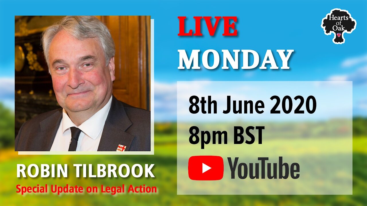 HoO livestream with Robin Tilbrook giving an update on the legal action to #DeportThemNow 8.6.20