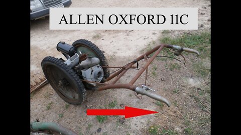 Moto faucheuse Allen Oxford 11C tondeuse - Comment enlever les poignées