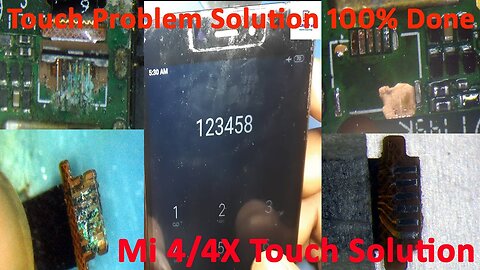 mi 4/4x touch problem solution done 100%