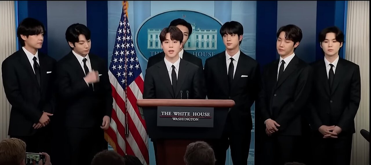 President Biden and Vice President Harris Welcome BTS to the White House