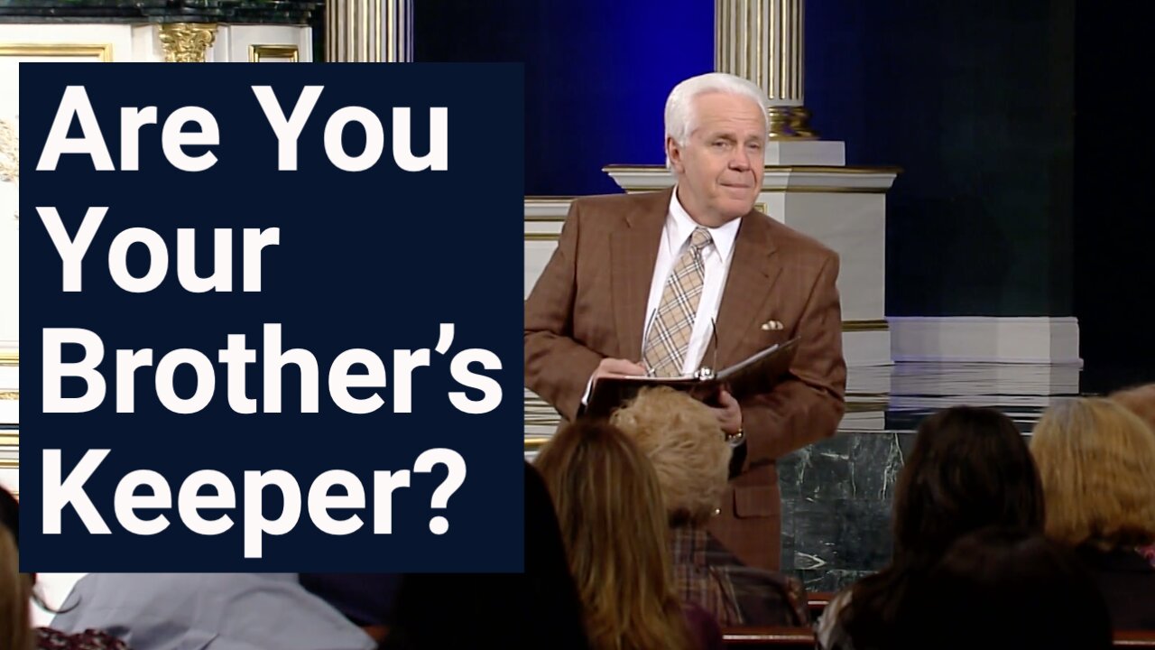 Are You Your Brother's Keeper?