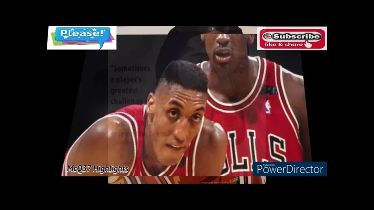 SCOTTIE PIPPENI NBA HIGHLIGHTS