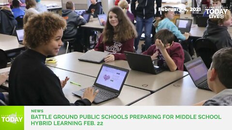 Battle Ground Public Schools preparing for middle school hybrid learning Feb. 22