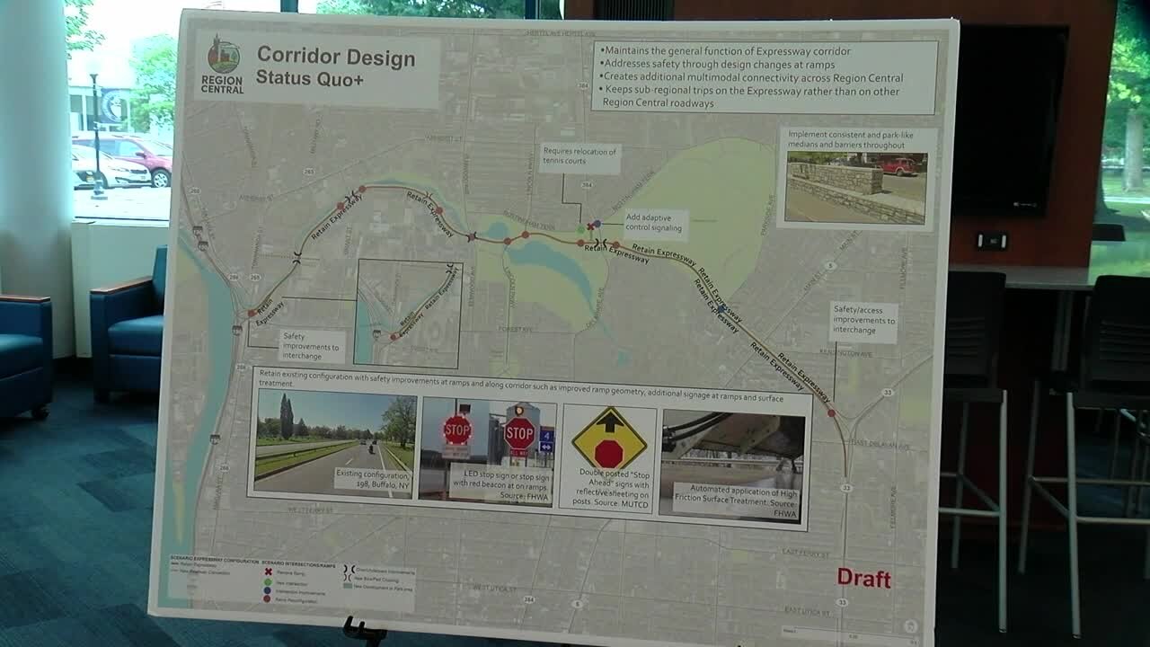 Buffalo city leaders plan to redesign the Scajaquada Corridor