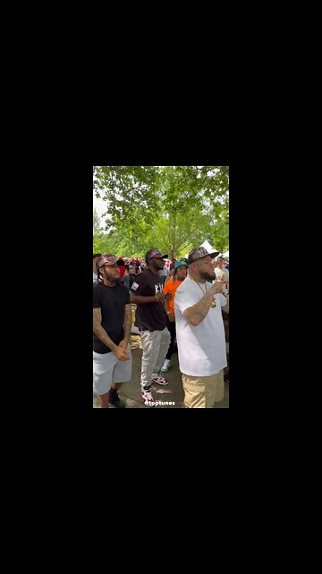 Forgiato Blow, Black Donald Trump and Trump Latinos in the Bronx at the Trump Rally.