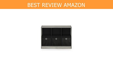 Furinno 99940GYW BK Bookcase Storage Review